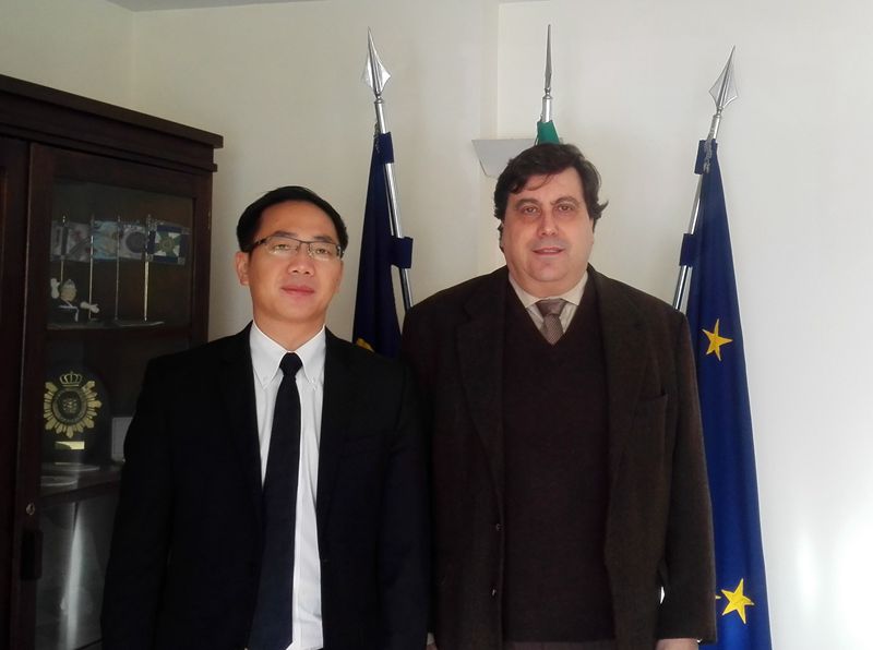 驻葡大使蔡润访问葡南部地区